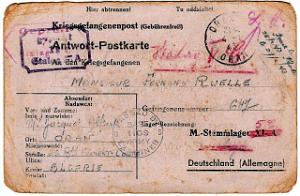 envoi d'Oran passee par censure americaine 1943